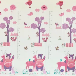 Alfombra Antigolpe plegable Zebra-Oso 200x180 cms. Grosor 17 mm.