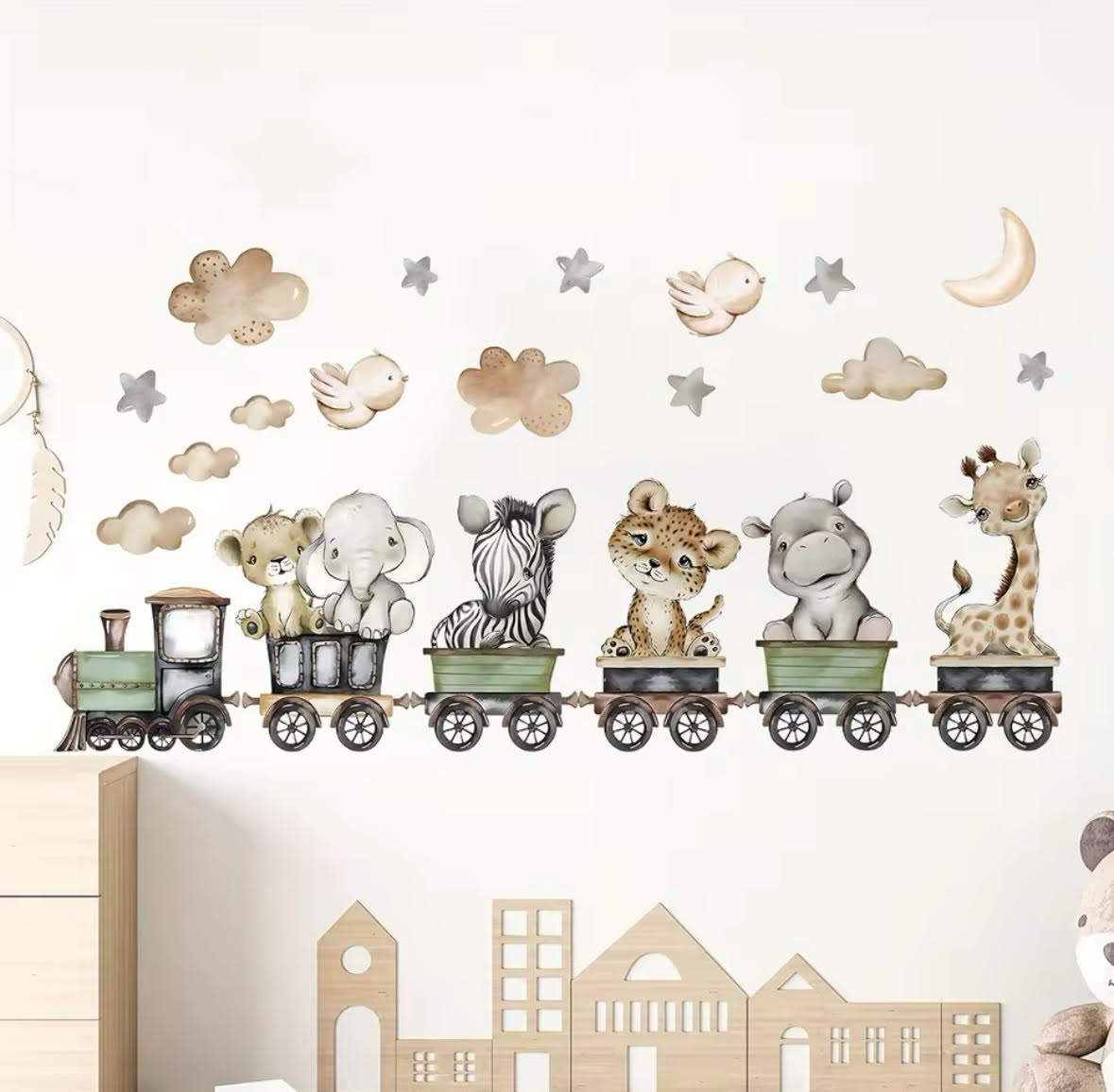 Deco Tren Zoo